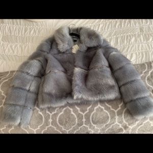 Missguided fur coat